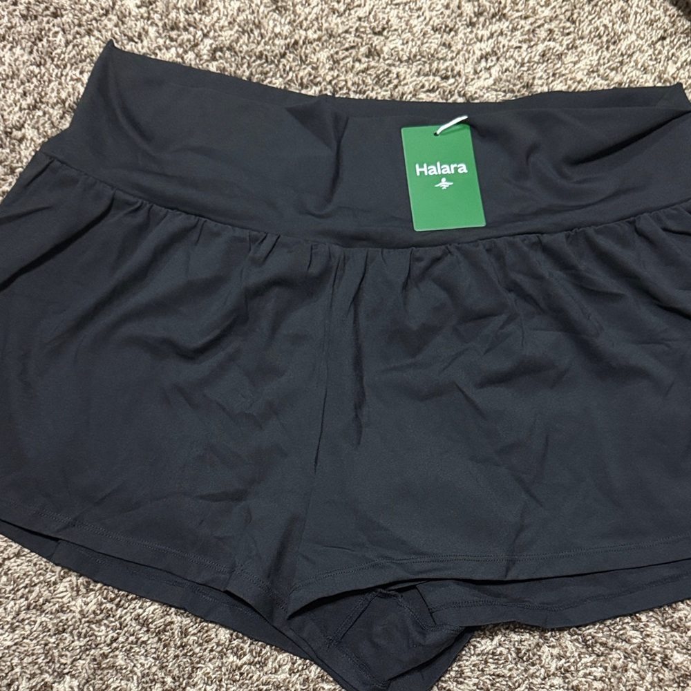 HALARA Women's Dark Athletic Shorts